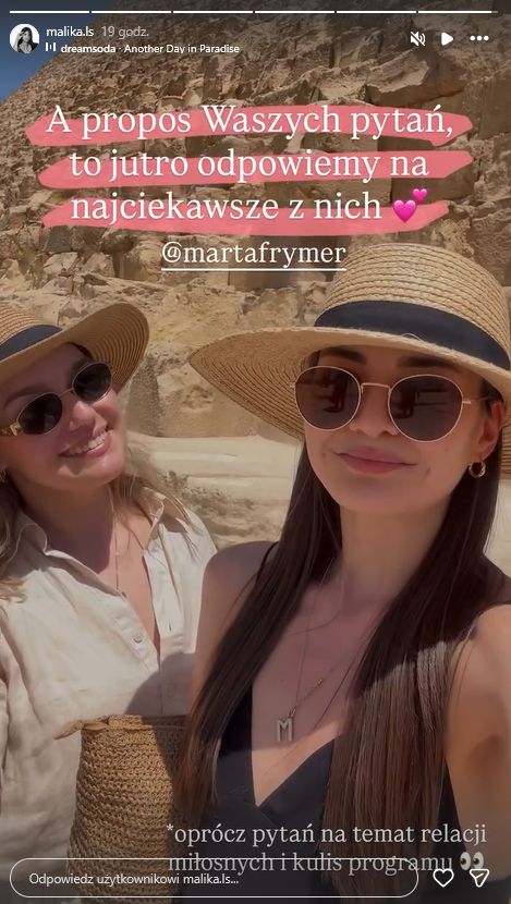 Marta i Malika z "Love is Blind" razem na wakacjach