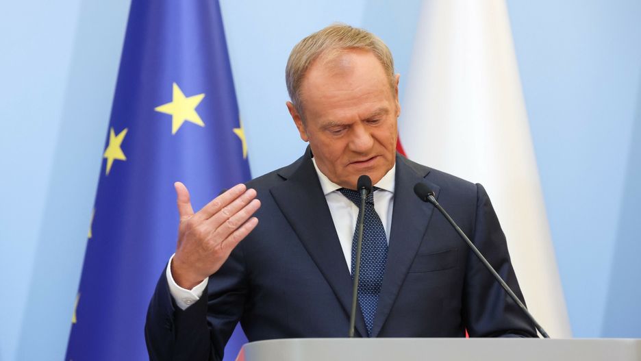Konferencja prasowa premiera Donalda Tuska nt. CPK
26.06.2024 Warszawa Konferencja premiera Donalda Tuska fot. Jacek Dominski/REPORTER N/z Donald Tusk
Jacek Dominski/REPORTER
