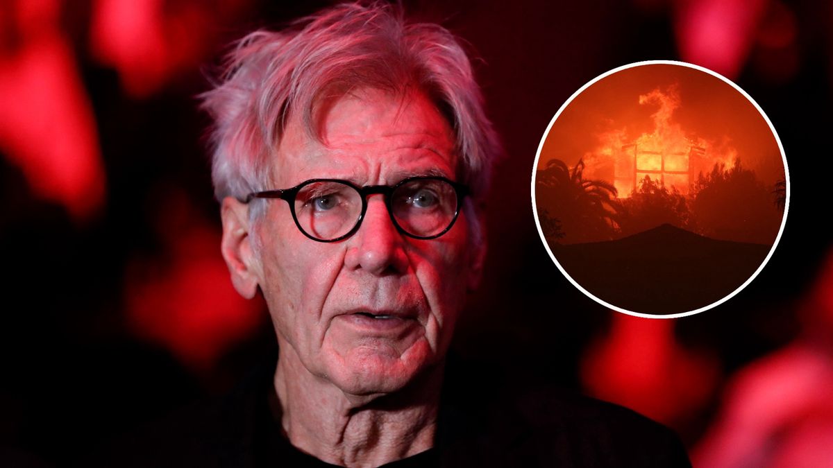 Harrison Ford był ewakuowany z domu z powodu pożarów