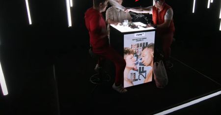 Kaźmierczuk wziął szklankę i się zaczęło. Awantura przed Fame MMA 18