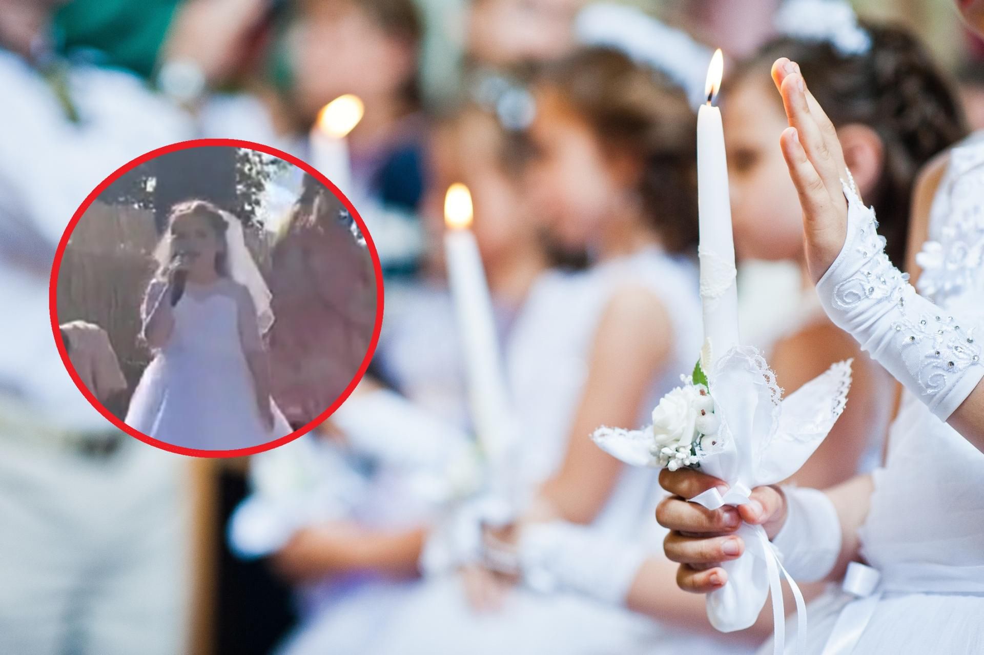 Niesamowity występ na przyjęciu komunijnym