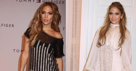 Jennifer Lopez w 2 kreacjach