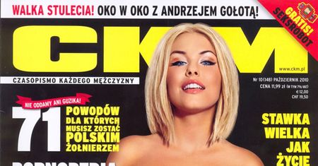 Piersi Wyrwał na okładce CKM!