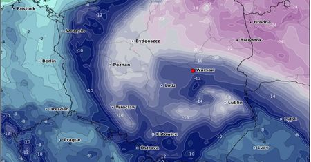 Pogoda. Mróz aż trzeszczy! -25,5 st. C w Gołdapi