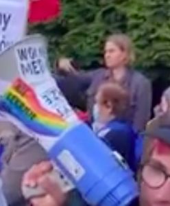 Warszawa. Solidarni z uchodźcami. Protestowali przed siedzibą Straży Granicznej