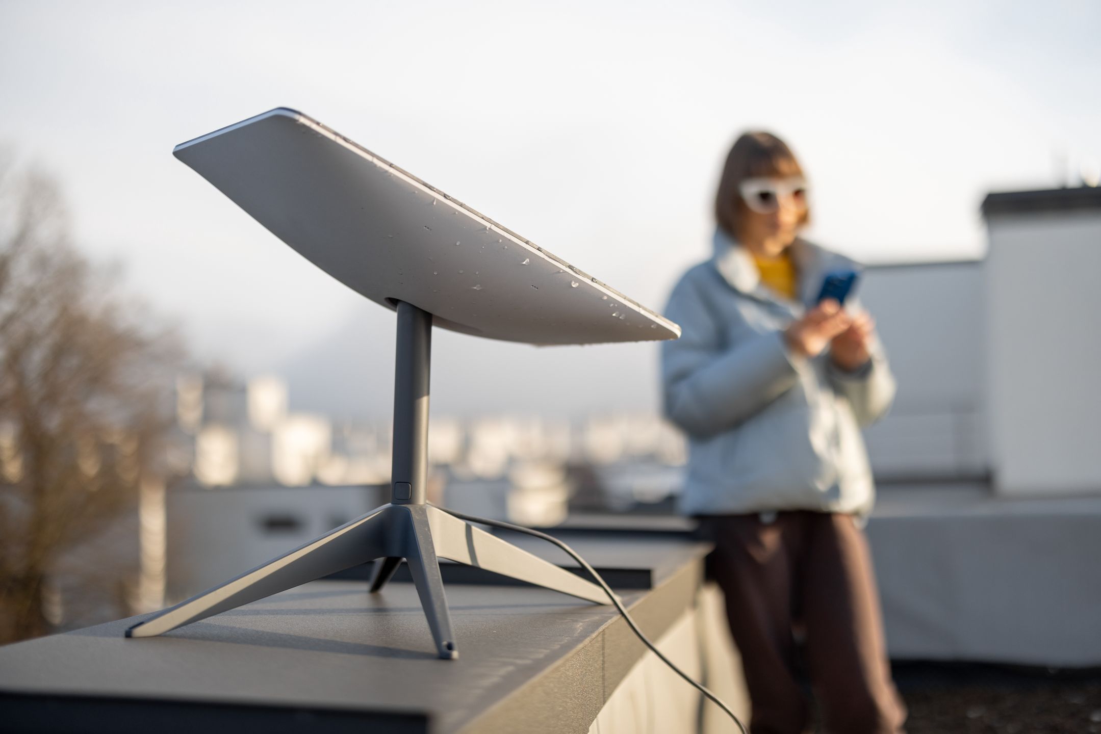 Woman with phone uses Starlink satellite Internet on roof
LVIV, UKRAINE - January, 2023: Woman with phone uses Starlink satellite Internet, constellation operated by SpaceX on the roof of her house with satellite dish in front
RossHelen
space, starlink, satellite, online, technology, data, communication, sky, internet, digital, connect, information, connection, skybridge, station, mobile, elon musk, network, spacex, satellite dish, wifi, industry, house, space x, satellite internet, home, urban, new technology, woman, Ukraine, blackout, adult, roof, connecting, space, starlink, satellite, online, technology, data, communication, sky, internet, digital, connect, information, connection, skybridge, station, mobile, elon musk, network, spacex, satellite dish, wifi, industry, house, space x, satellite internet, home, urban, new technology, woman, ukraine, blackout, adult, roof, connecting