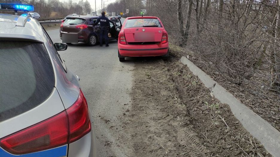 Dąbrowa Górnica. Skuteczny pościg dąbrowskich policjantów.