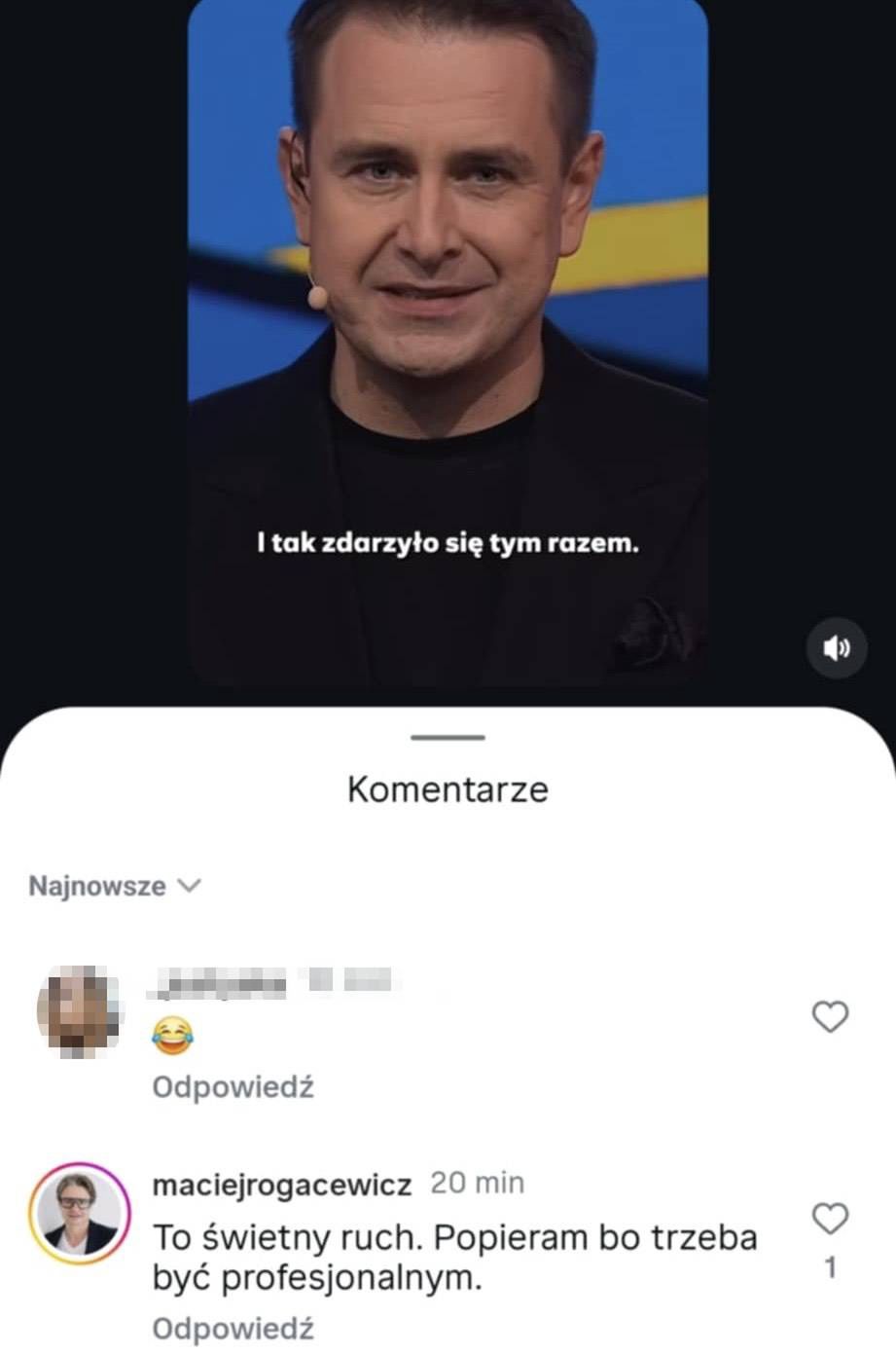 Brat Marcina Rogacewicza włącza się do dyskusji