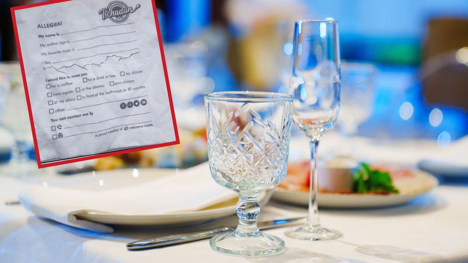 Takich serwetek nikt się nie spodziewał