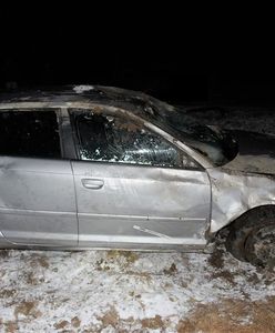 Makabryczny wypadek. Auto dachowało, nie żyje 21-latek