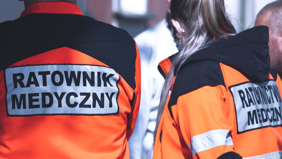 W wyniku wypadku, dwie osoby zostały przewiezione do szpitala