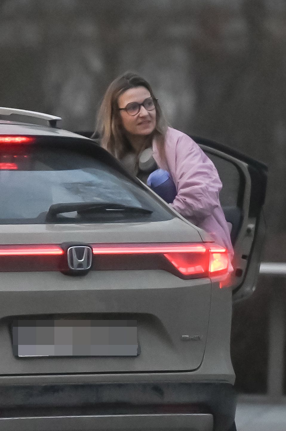 Joanna Koroniewska i Maciej Dowbor sfotografowani na mieście