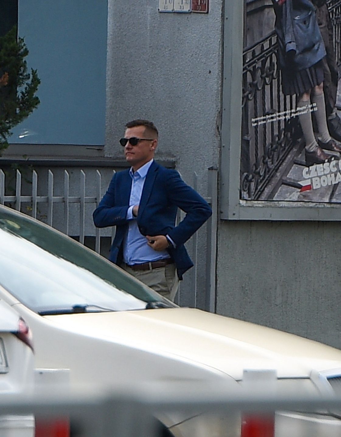 Marcin Mroczek i Marlena Muranowicz w sądzie