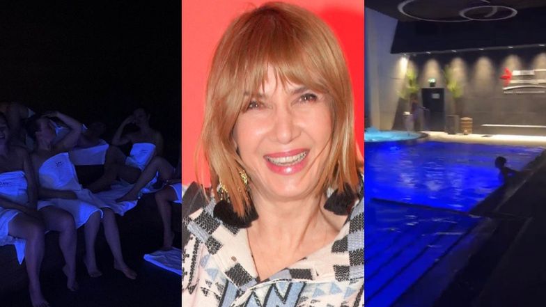 Grażyna Wolszczak nagrywa nagie osoby w spa