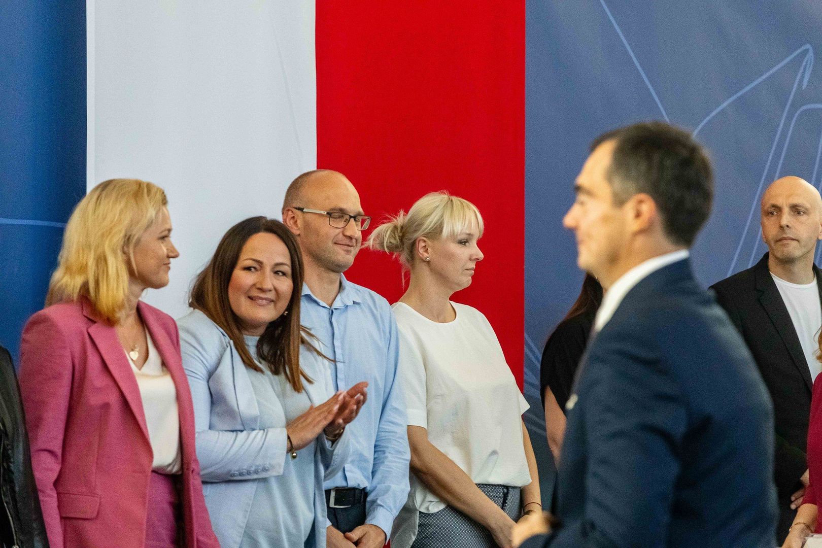 Zakończenie roku szkolnego klas ósmych w SP nr 53.