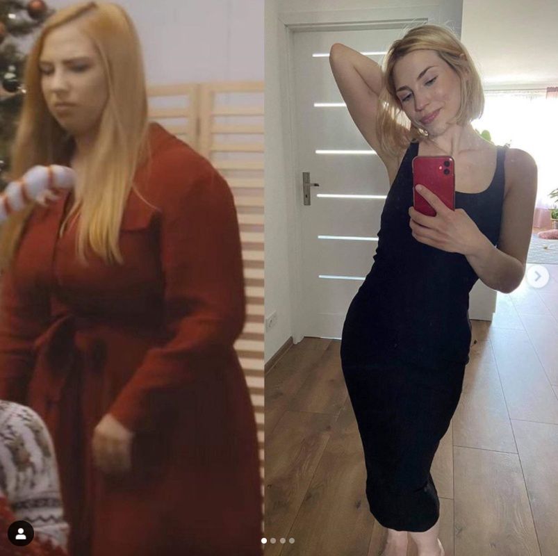 Natalia ze Szparagów schudła 35 kilogramów