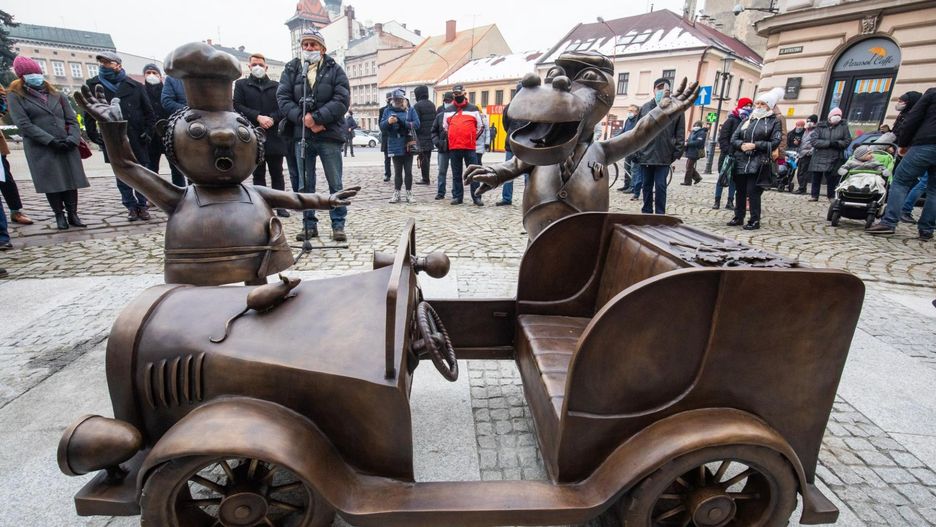 Bielsko-Biała ma nowy pomnik na bajkowym szlaku.
