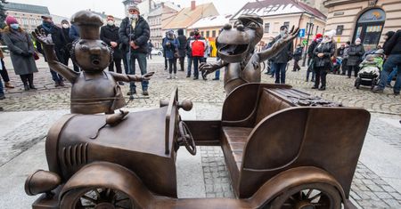 Bielsko-Biała. Nie tylko Kraków może się poszczycić pomnikiem Wawelskiego Smoka