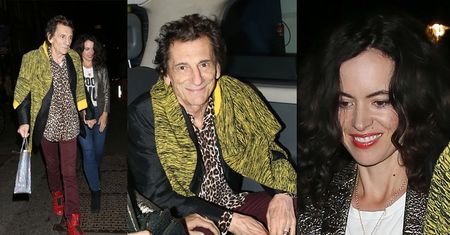 74-letni gitarzysta The Rolling Stones spaceruje nocą po Londynie z młodszą o 30 lat żoną (ZDJĘCIA)