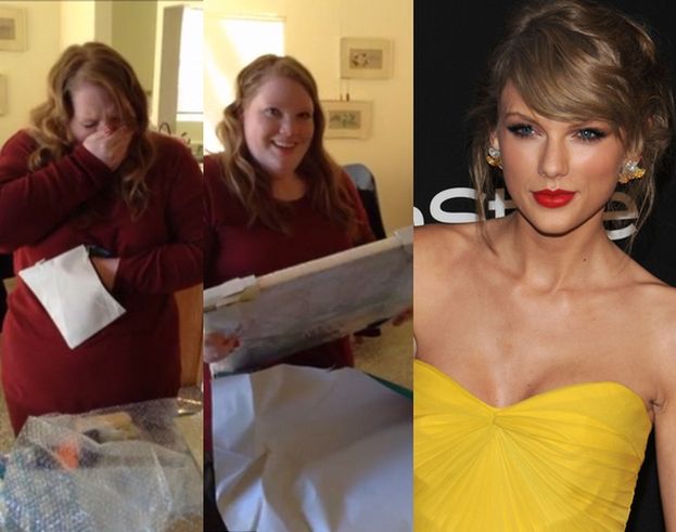 Taylor Swift WYSŁAŁA FANCE PIENIĄDZE! I pudło z prezentami! (FOTO)