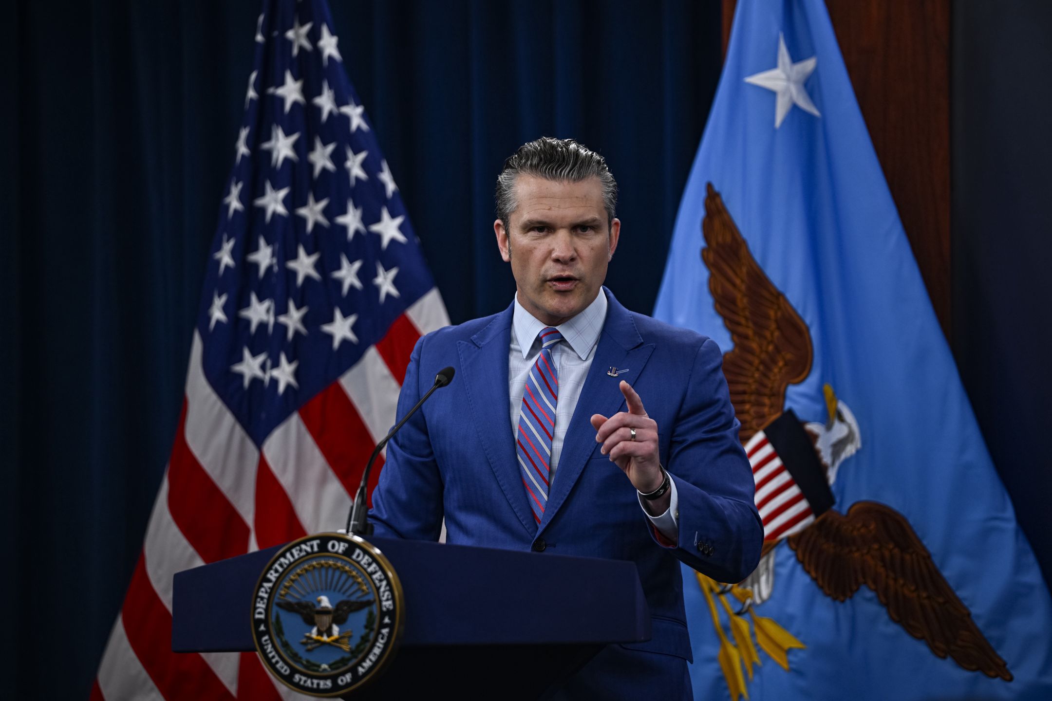 Sekretarz Obrony USA Pete Hegseth