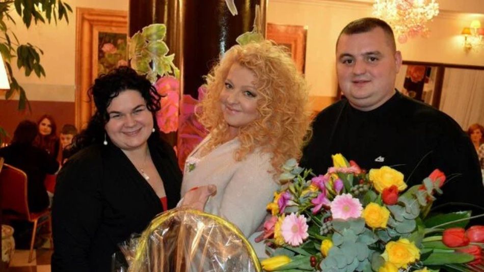 Państwo Schabińscy z Jasła z Magdą Gessler. 