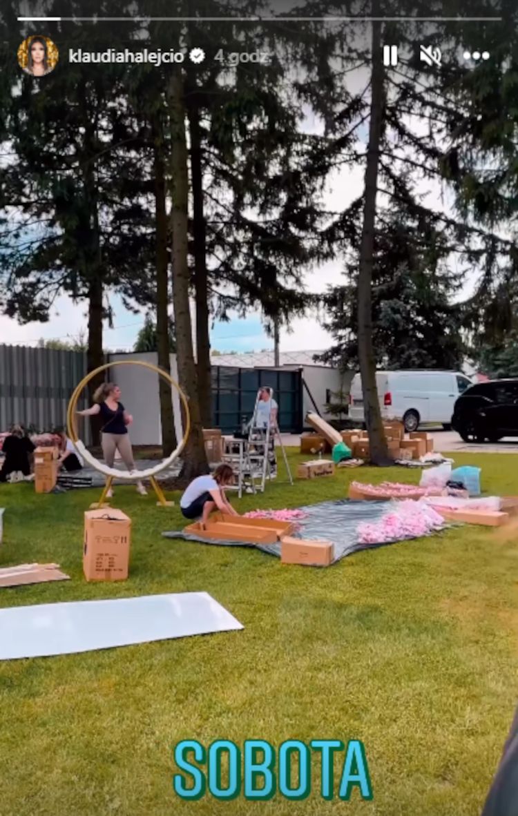 Tak wyglądała impreza urodzinowa córki Klaudii Halejcio