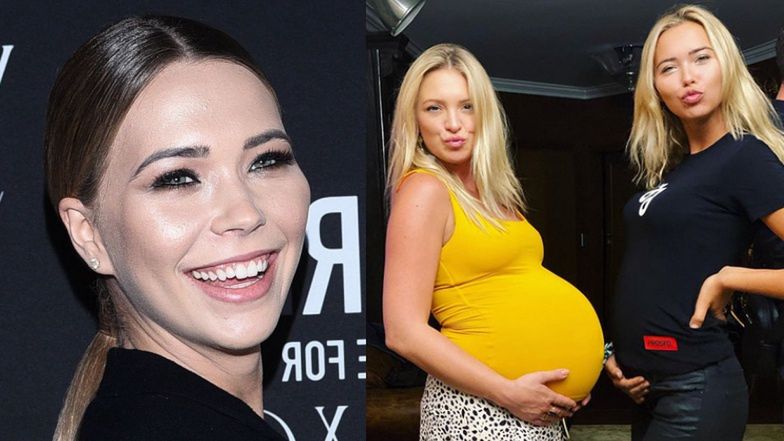 Sandra Kubicka pozuje z Barbarą Kurdej-Szatan