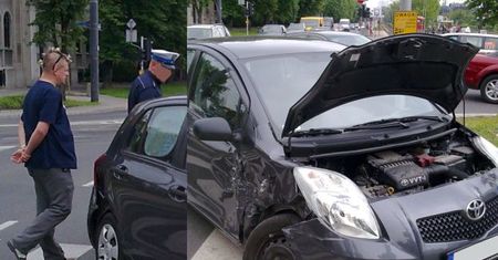 Kazik miał wypadek! "ALE URWAŁ" ;)