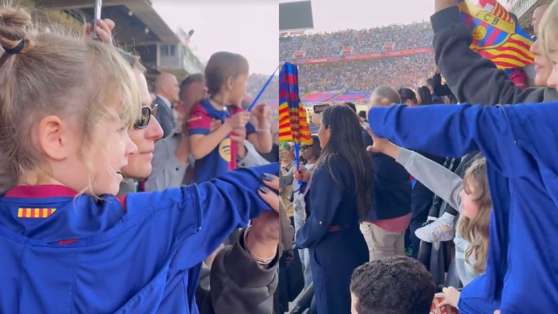 Anna Lewandowska zabrała córki na mecz