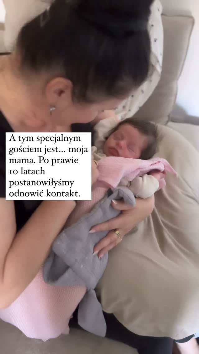 Mama Oli Żuraw odwiedziła jej córkę