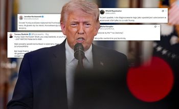 Trump zamieścił wulgarny wpis, sieć zalały komentarze. "Upadek"