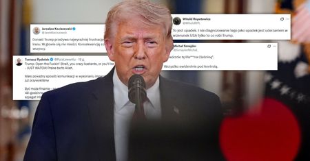 Trump zamieścił wulgarny wpis, sieć zalały komentarze. "Upadek"