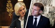 Szalony plan Macrona? "Pokerowe zagranie". Celem jest Marine Le Pen