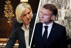 Szalony plan Macrona? "Pokerowe zagranie". Celem jest Marine Le Pen