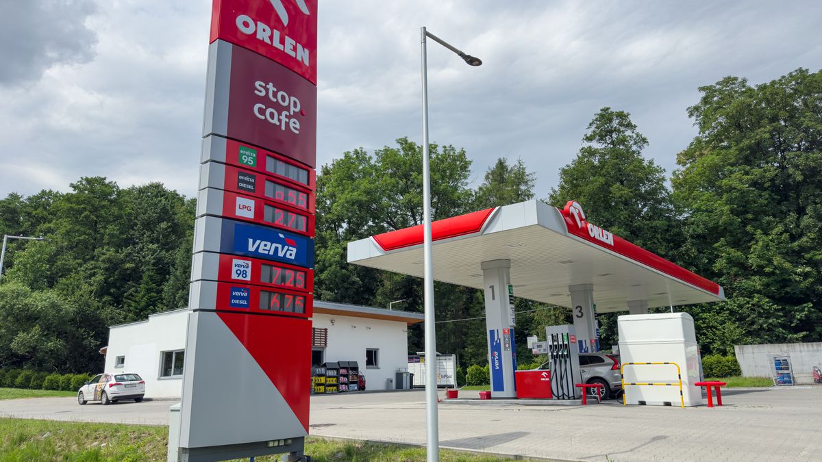 Stacja paliw Orlenu 
