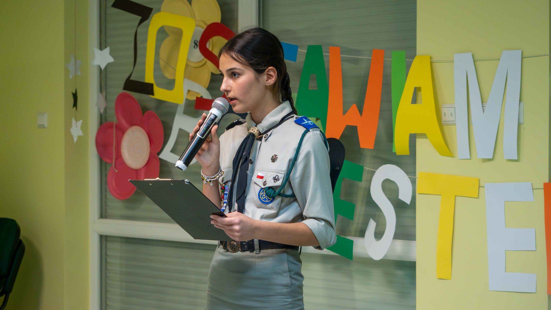 Wernisaż &#34;Zostawiam ślad, bo jestem sobą&#34; w Miejskiej Bibliotece Publicznej