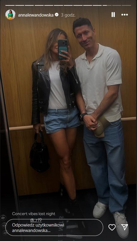 Anna i Robert Lewandowscy wybrali się na koncert Timberlake'a