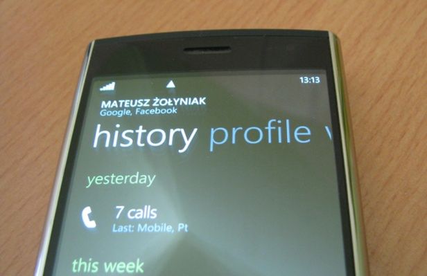 Testujemy Windows Phone 7.5 Mango cz.4 - społeczności, skrzynki pocztowe, hub People i kalendarz 7