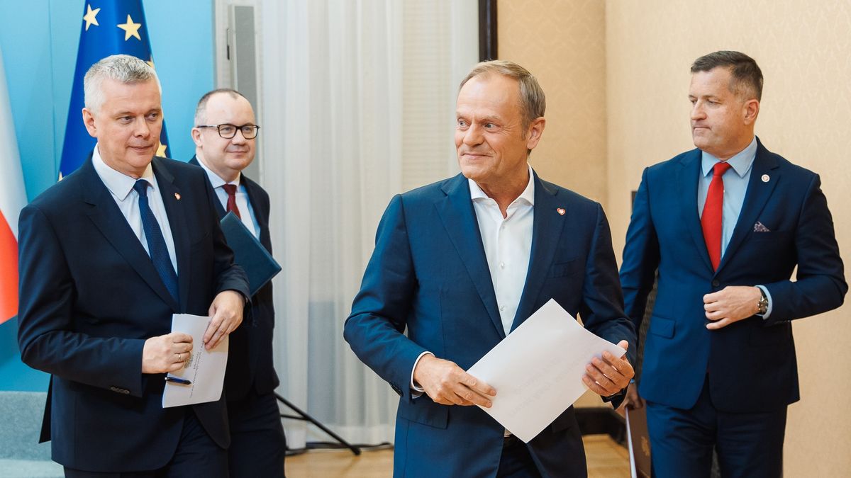 Premiera Donald Tusk