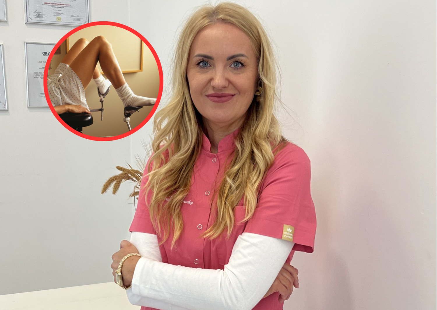 Dr Ledniowska opowiada o pacjentkach, które zgłaszają się na zabieg labioplastyki