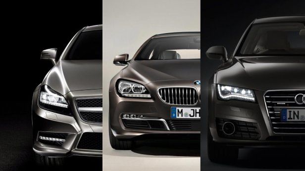 Mercedes CLS, Audi A7, BMW 6 Gran Coupe