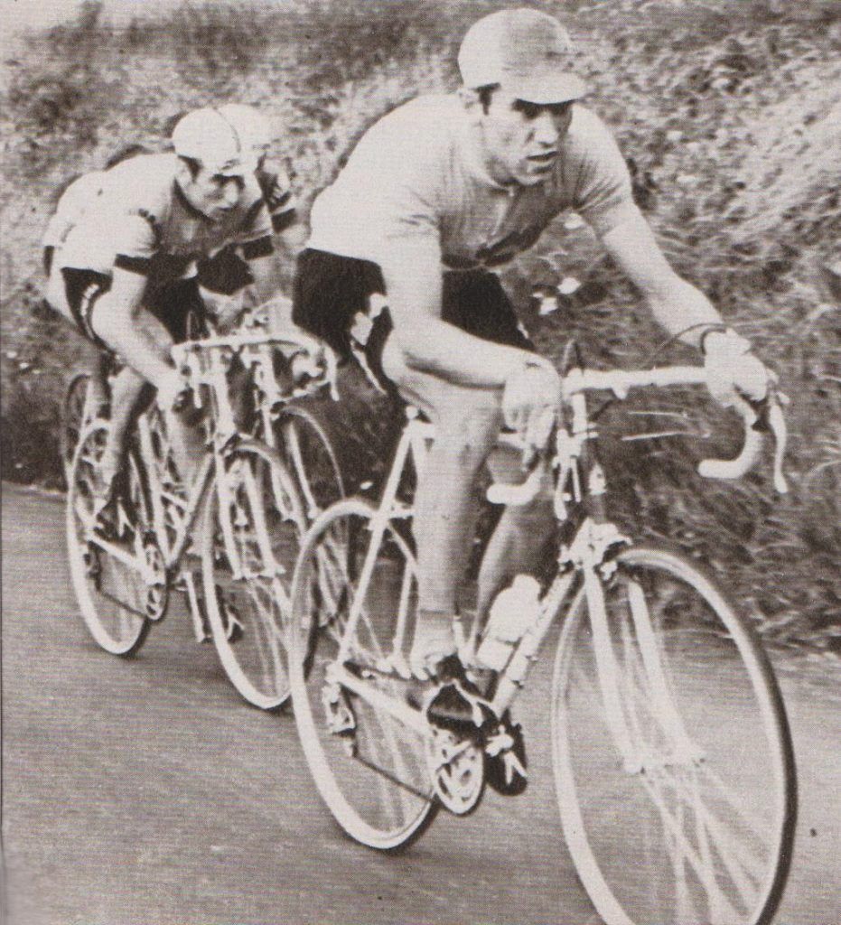 Eddy Merckx w trakcie Giro d'Italia w 1968 roku fot. domena publiczna