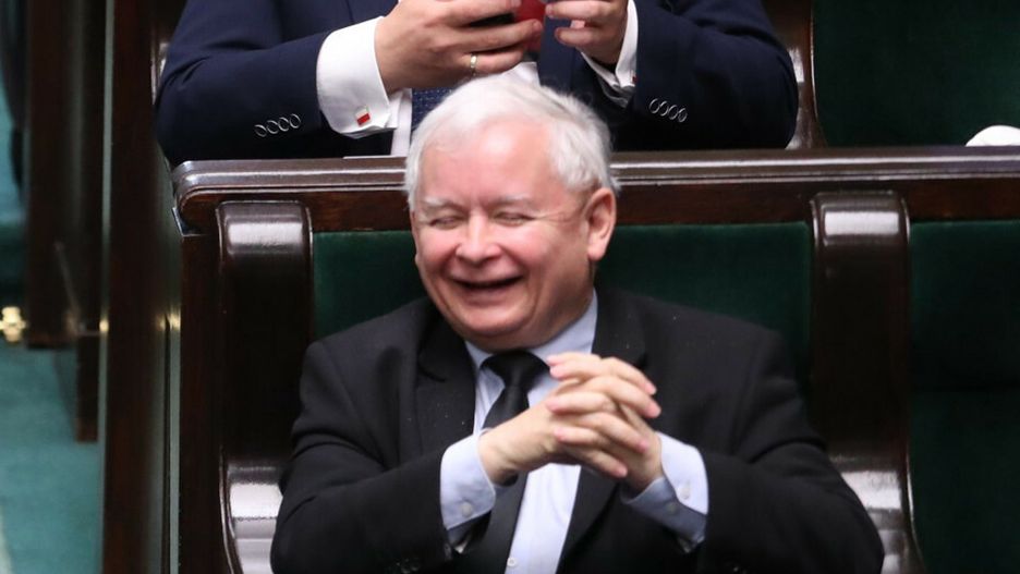Jarosław Kaczyński (Fot. Andrzej Iwanczuk/REPORTER)