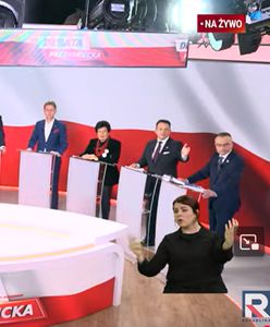 Incydent na debacie Republiki. "Nie mamy zegara"