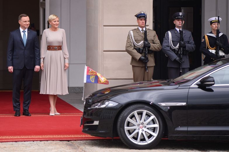 Książę William i księżna Kate z wizytą w Pałacu Prezydenckim