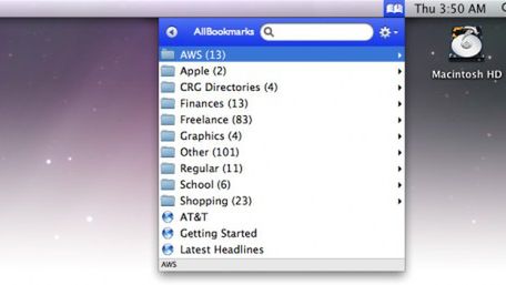 AllBookmarks - zakładki z Firefoksa, Safari, Flocka w jednym miejscu 1