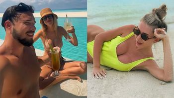 Leon Myszkowski byczy się z ukochaną Ksenią na Malediwach (FOTO)