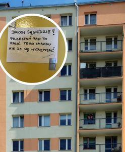 Rzucał jej niedopałki na balkon. "Załatwiłam to raz, a porządnie"