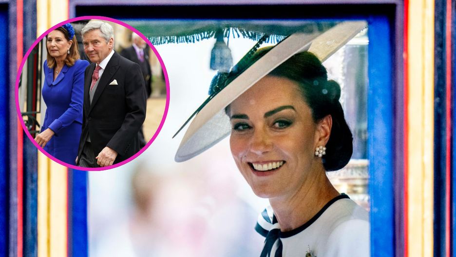 Rodzice Kate okazali jej wsparcie.